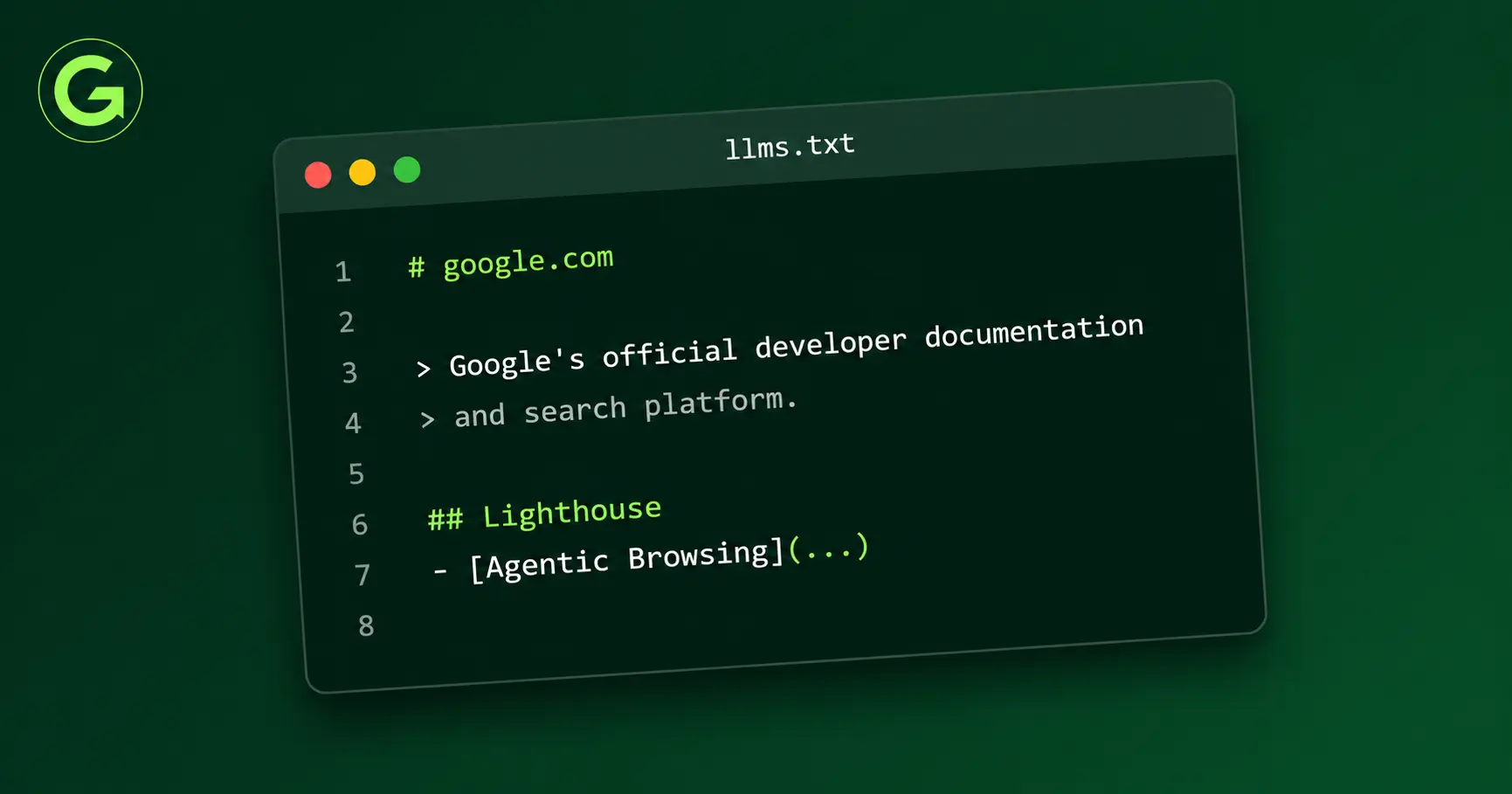 Google nutzt llms.txt: Offizielle Doku & Lighthouse-Test